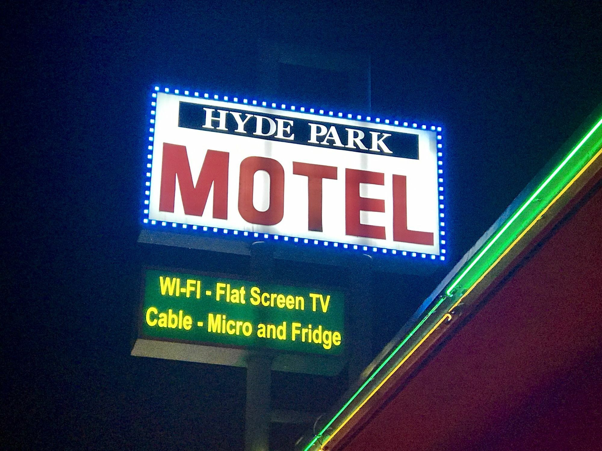 Hyde Park Motel Los Angeles Dış mekan fotoğraf